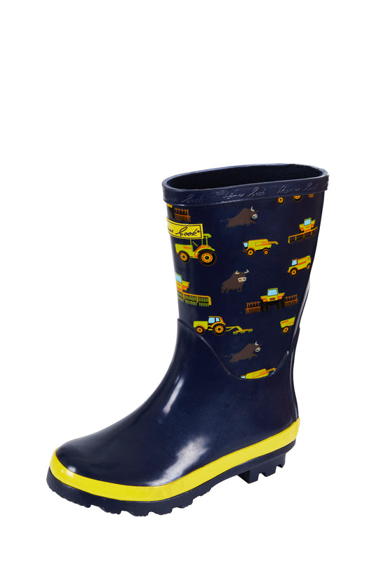 T4W78106 Thomas Cook Kids On The Farm Navy/Yellow