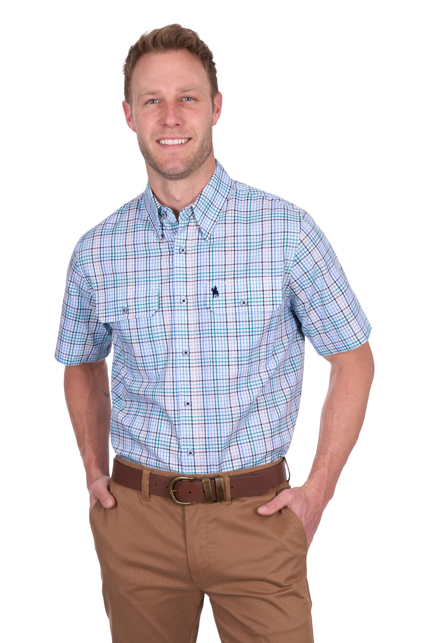 T5S1110040 Thomas Cook Men's Matt SS Shirt