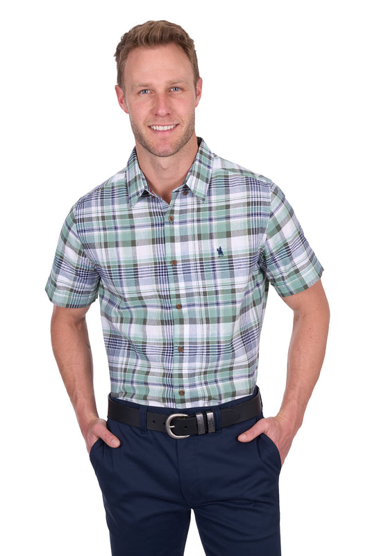 T5S1121027 Thomas Cook Men's Gerry Linen SS Shirt
