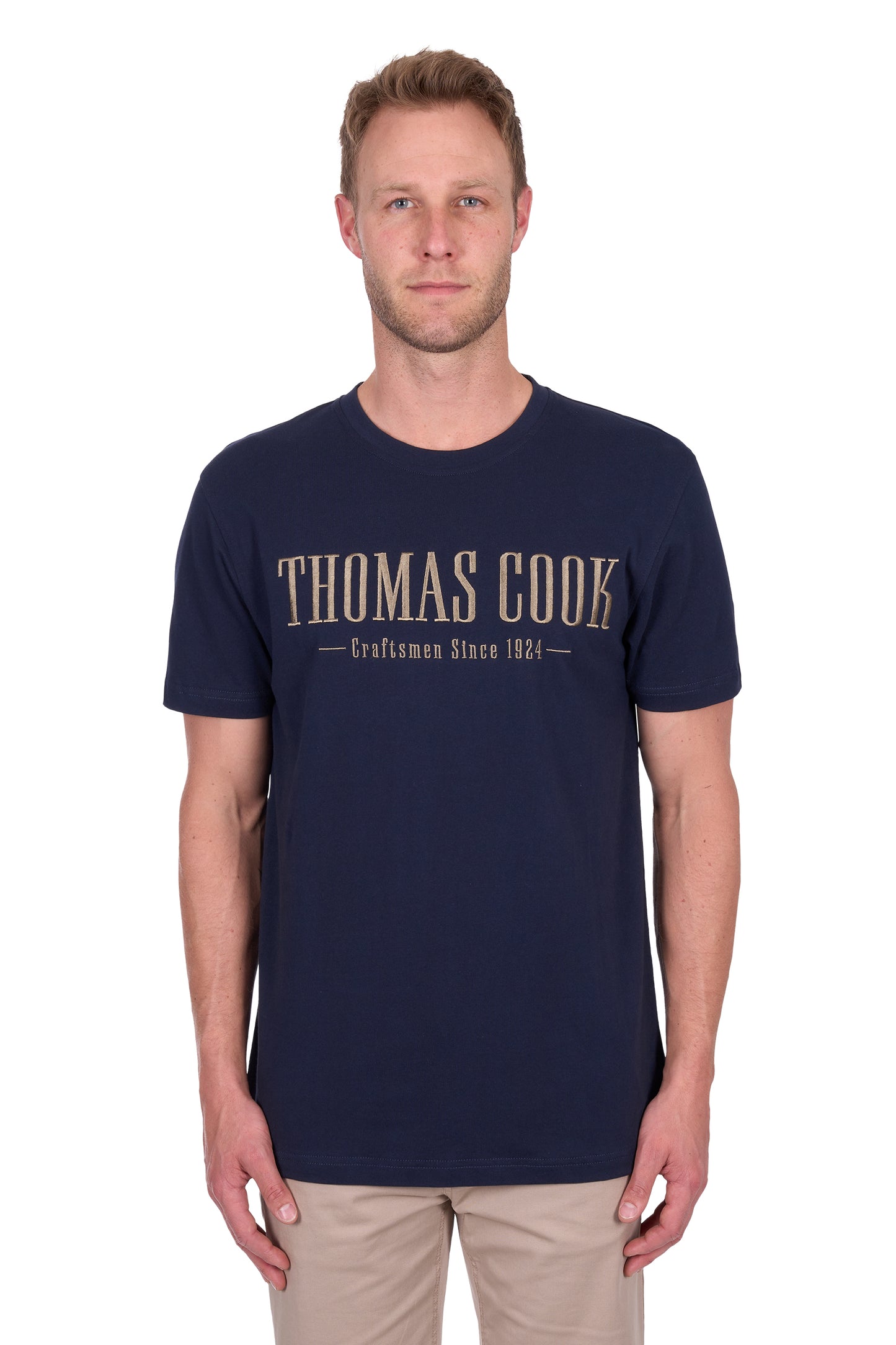T5S1516008 Thomas Cook Men's Nathan SS Tee Navy