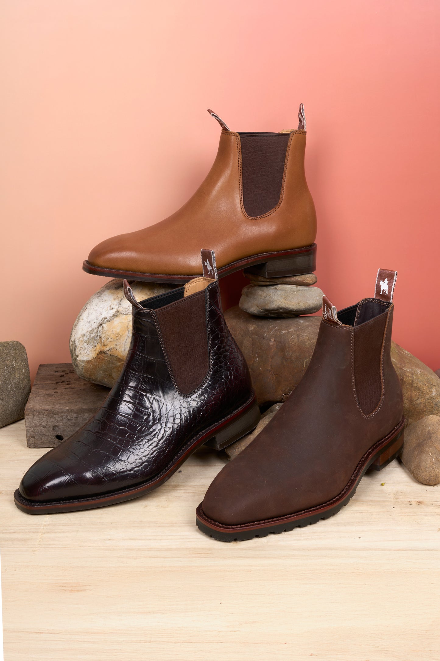 T5S18243 Thomas Cook Men's Trentham C Tech Boot Brown Croc