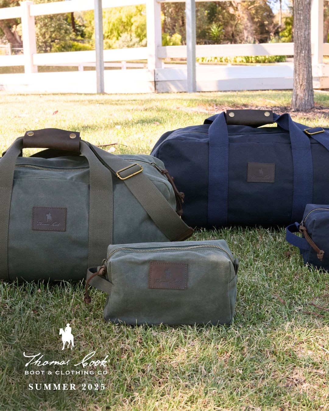 T5S1901BAG Thomas Cook Mason Duffle Bag Olive