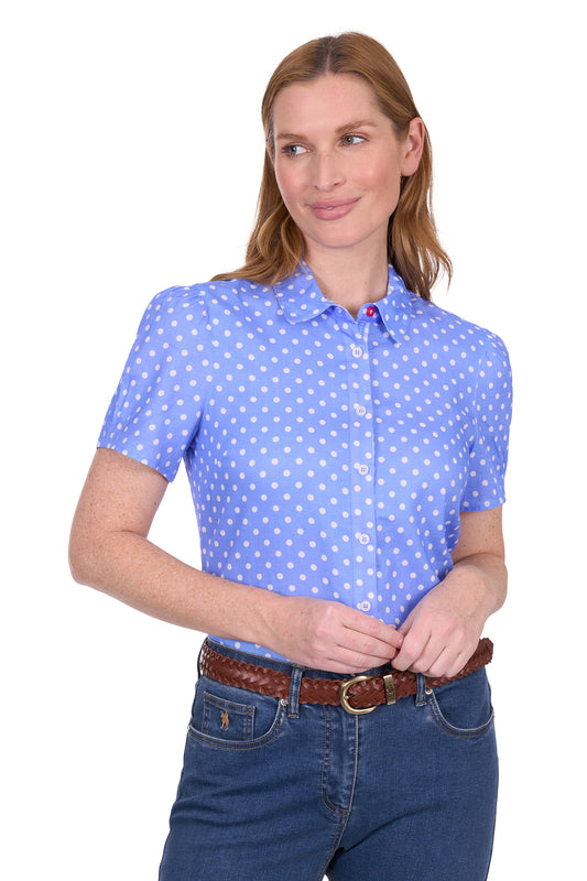 T5S2113081 Thomas Cook Women's Luna SS Shirt Blue