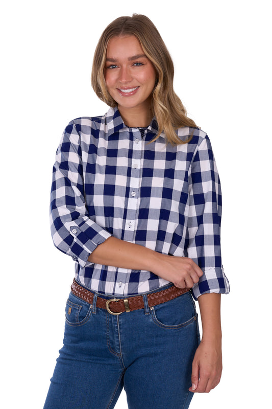 T5S2130114 Thomas Cook Women's Scarlet LS Shirt