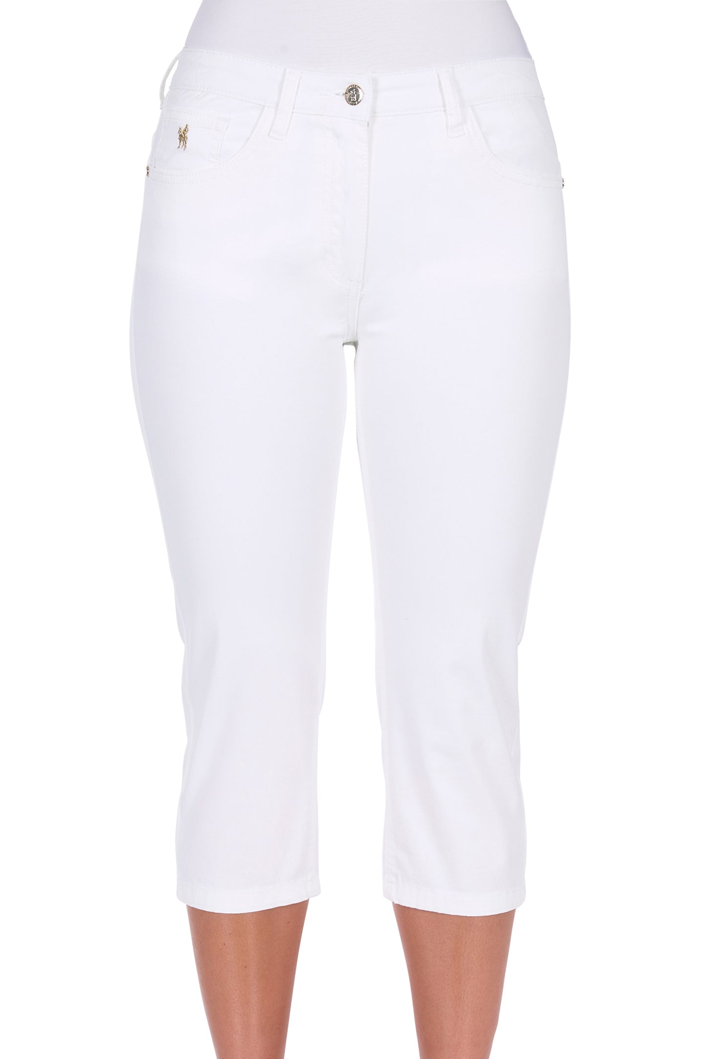 T5S2230065 Thomas Cook Women's Anita Capri White