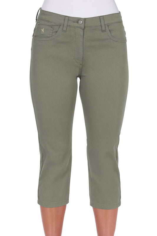 T5S2230065 Thomas Cook Women's Anita Capri Green