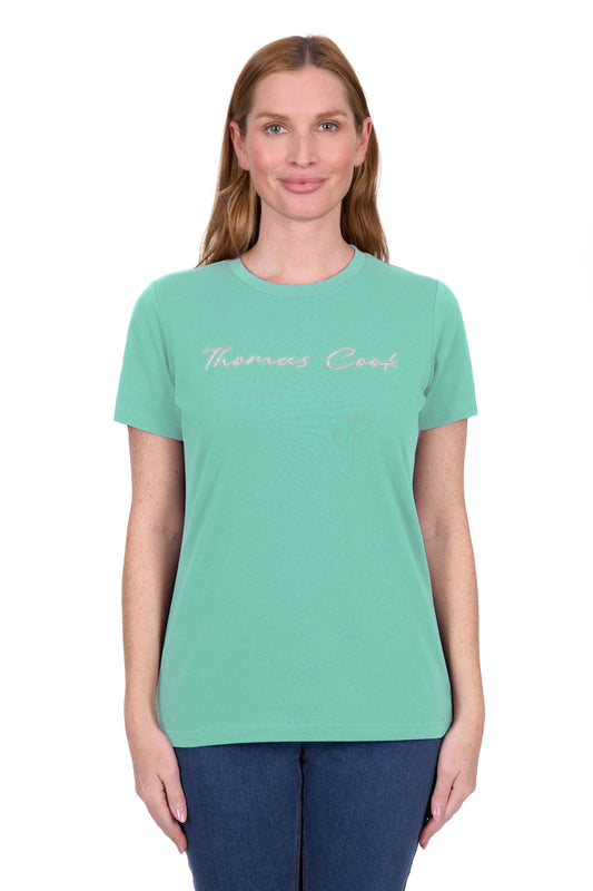 T5S2515074 Thomas Cook Women's Kerrie SS Tee Mint