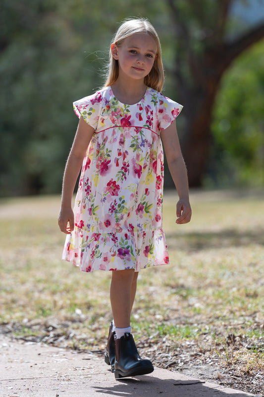 T5S5409102 Thomas Cook Girl's Flora Dress