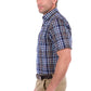 T6S1110039 Thomas Cook Men's Finley 2PKT SS Shirt Navy/Light Blue