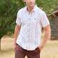 T6S1121025 Thomas Cook Men's Max SS Shirt Navy/Tan