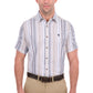 T6S1121025 Thomas Cook Men's Max SS Shirt Navy/Tan