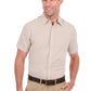 T6S1121045 Thomas Cook Men's Linen SS Shirt Natural Marle