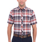 T6S1122128 Thomas Cook Men's Ethan SS Shirt Rust/Navy