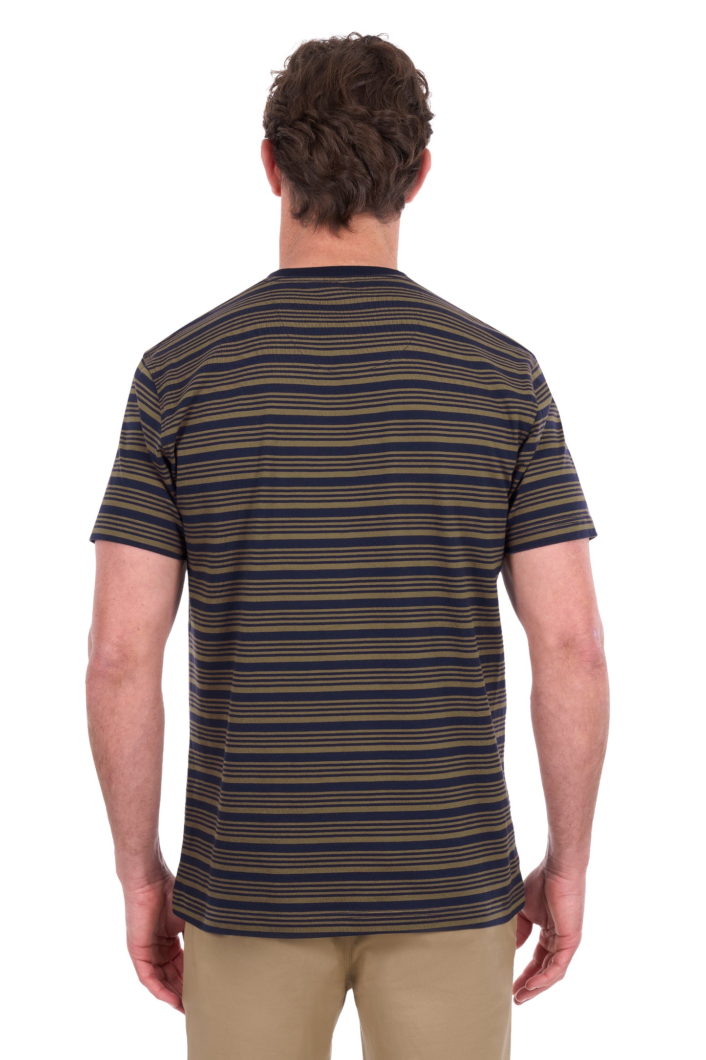 T6S1516006 Thomas Cook Men's Oliver 1PKT SS Tee Navy/Dark Tan