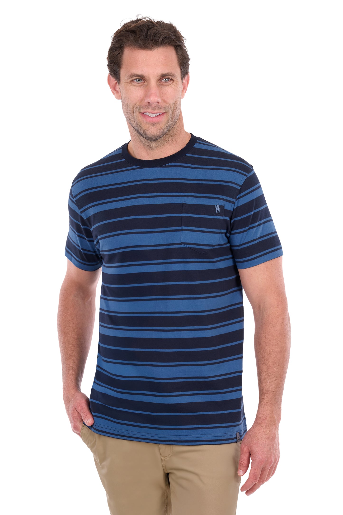 T6S1516008 Thomas Cook Men's Pete SS Tee Navy/Washed
