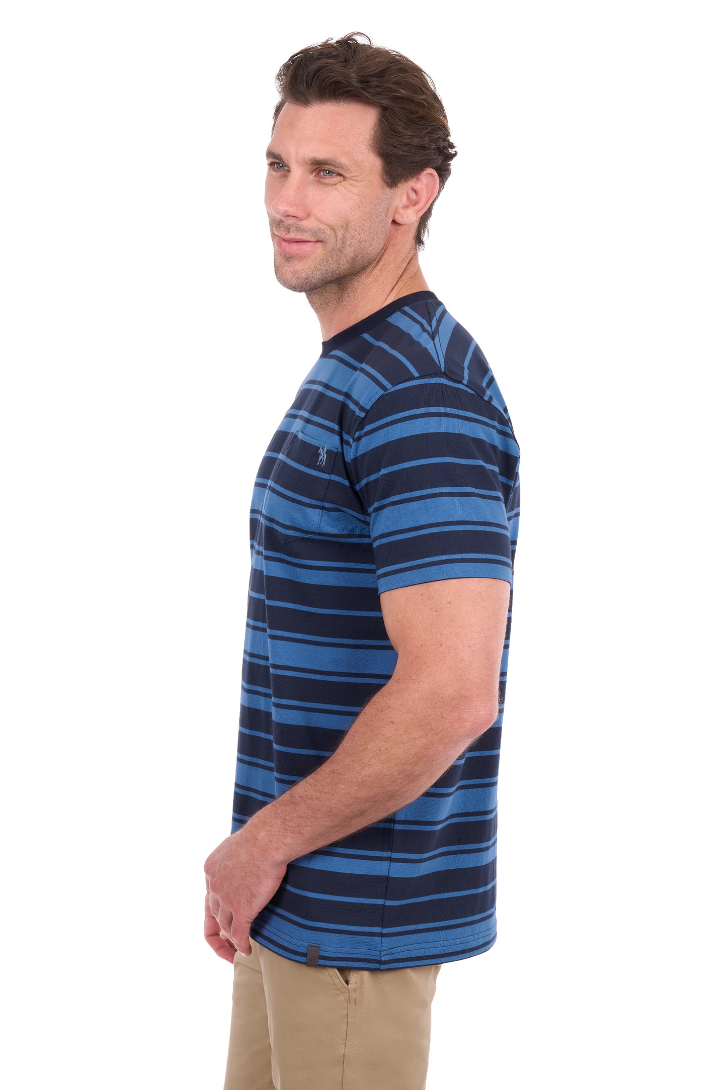 T6S1516008 Thomas Cook Men's Pete SS Tee Navy/Washed