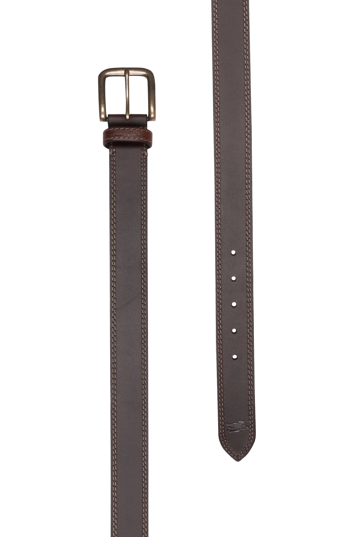 T6S1995BEL Thomas Cook Bradford Belt Dark Tan