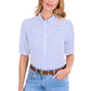 T6S2125085 Thomas Cook Women's Shelley SS Shirt Blue/White