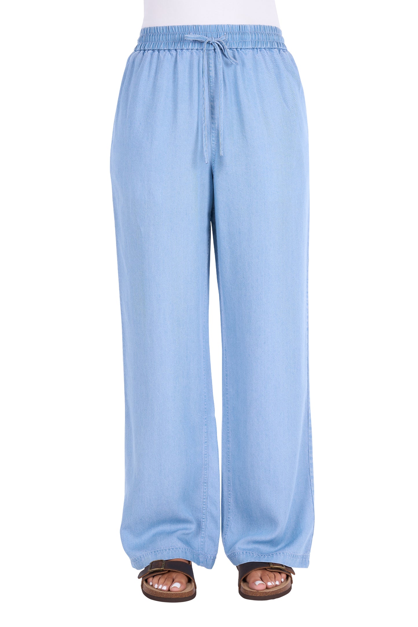 T6S2217100 Thomas Cook Women's Clara Lyocell Pant Light Wash