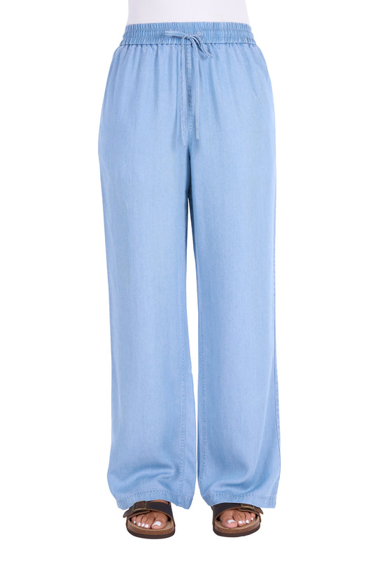 T6S2217100 Thomas Cook Women's Clara Lyocell Pant Light Wash