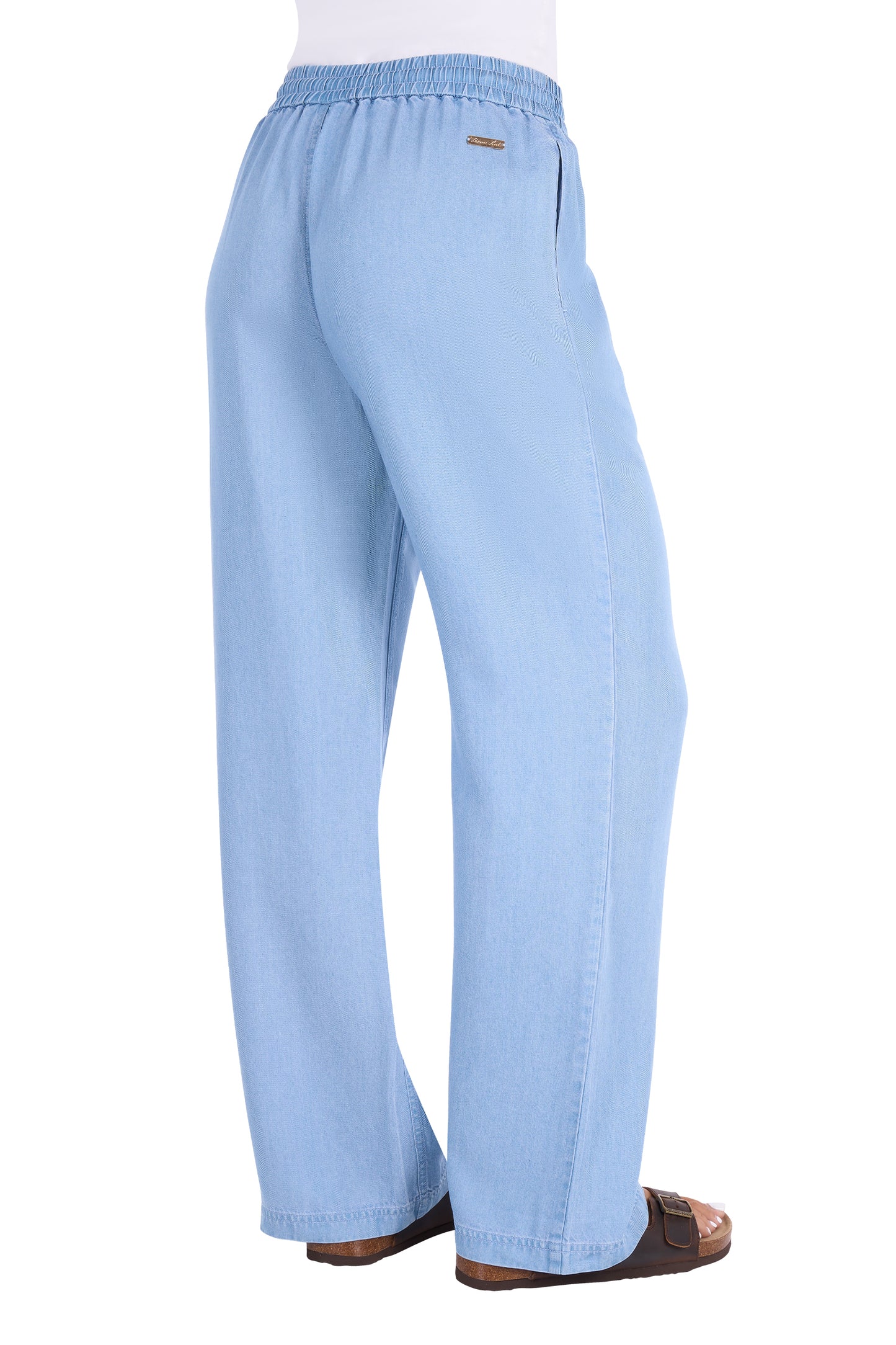 T6S2217100 Thomas Cook Women's Clara Lyocell Pant Light Wash