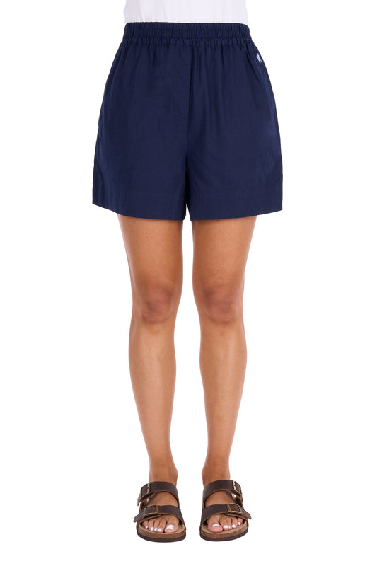 T6S2306101 Thomas Cook Women's Abby Linen Rugger Navy