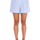 T6S2306101 Thomas Cook Women's Abby Linen Rugger Blue/White