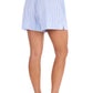 T6S2306101 Thomas Cook Women's Abby Linen Rugger Blue/White