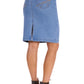 T6S2410064 Thomas Cook Women's Ebony Skirt Light Wash