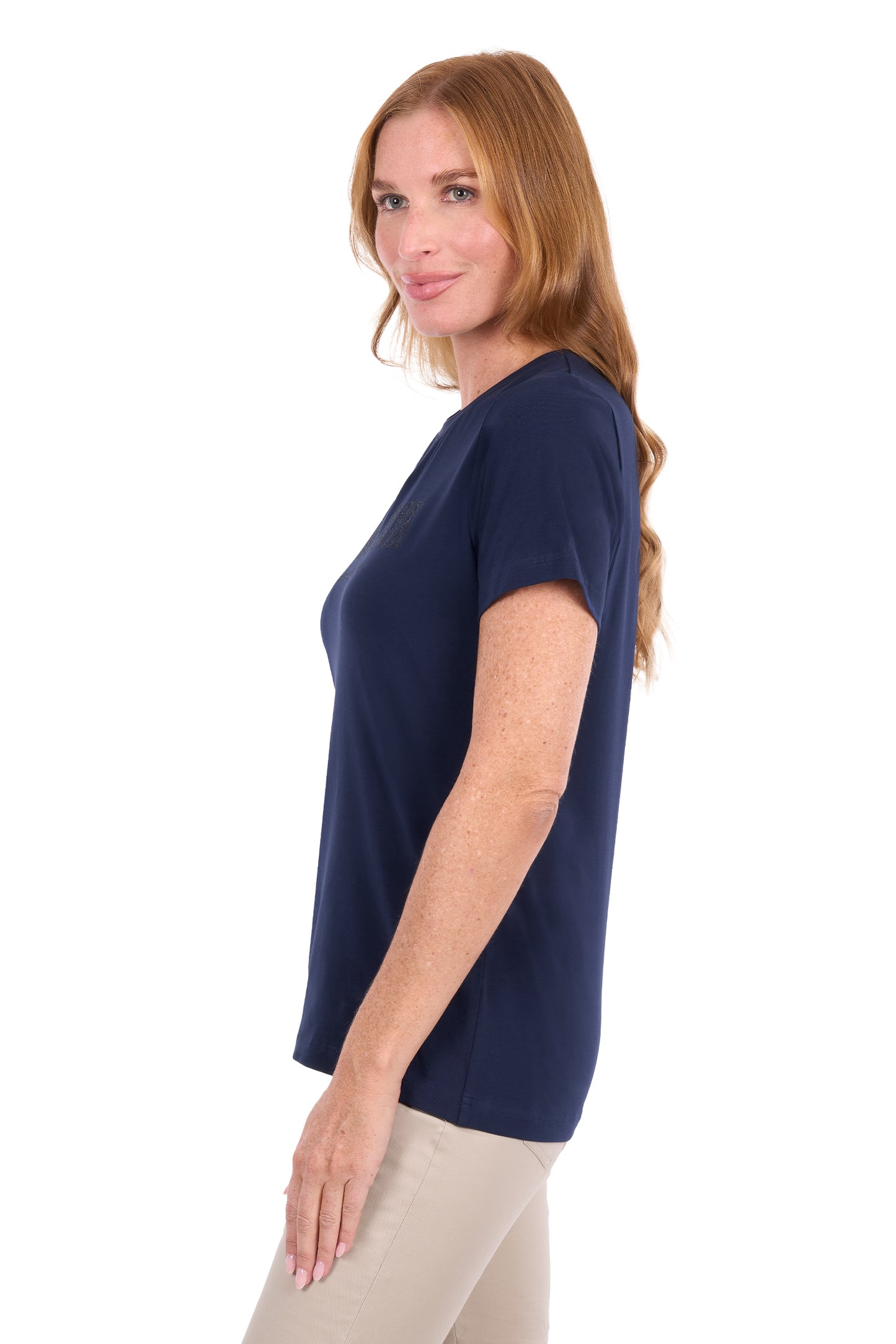 T6S2515105 Thomas Cook Women's Jo SS Tee Navy