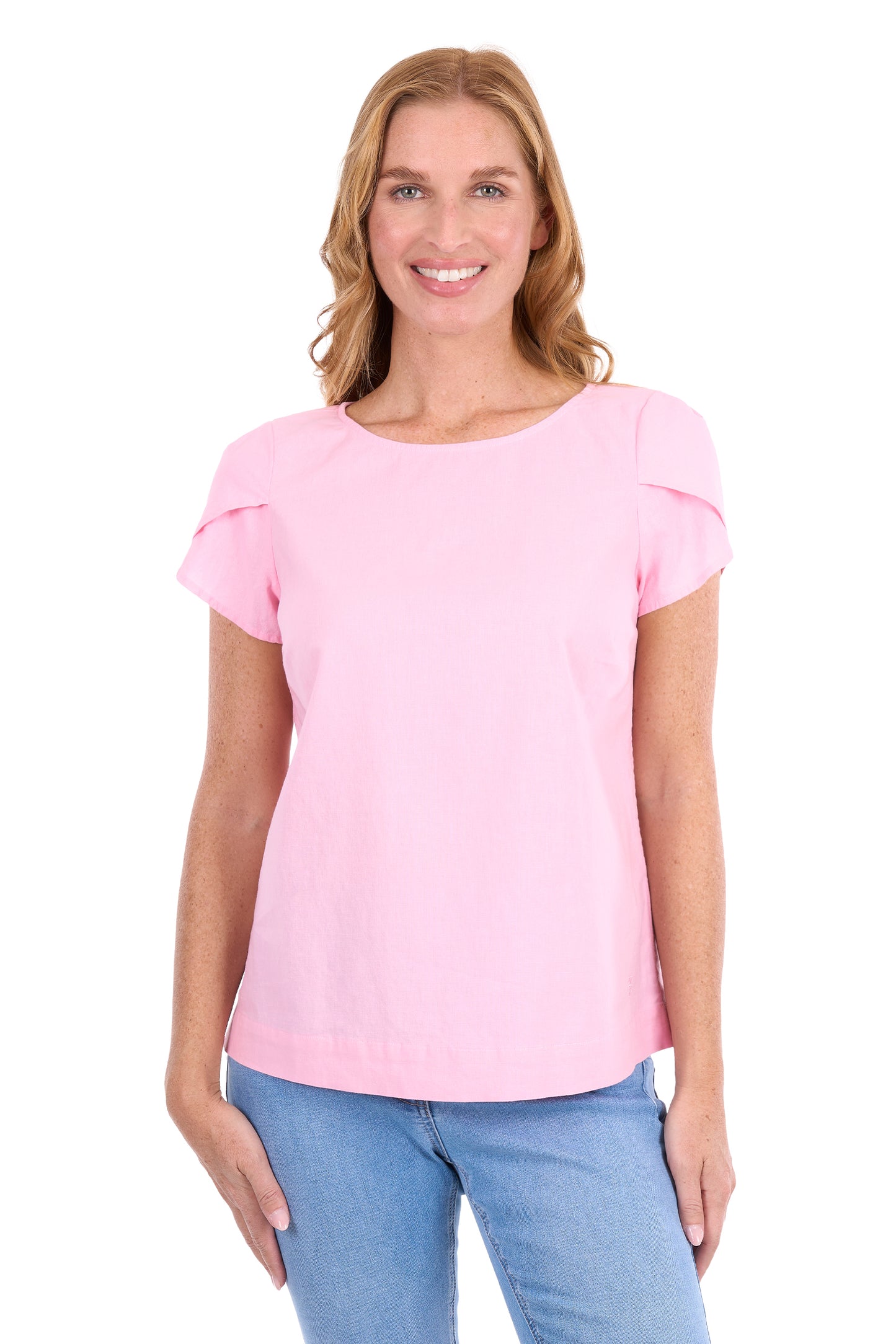 T6S2570089 Thomas Cook Women's Sadie Top Rose Pink