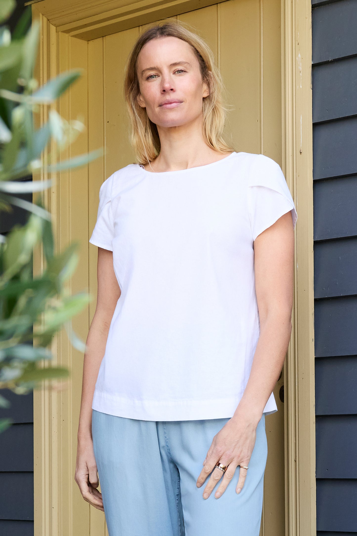 T6S2570089 Thomas Cook Women's Sadie Top White
