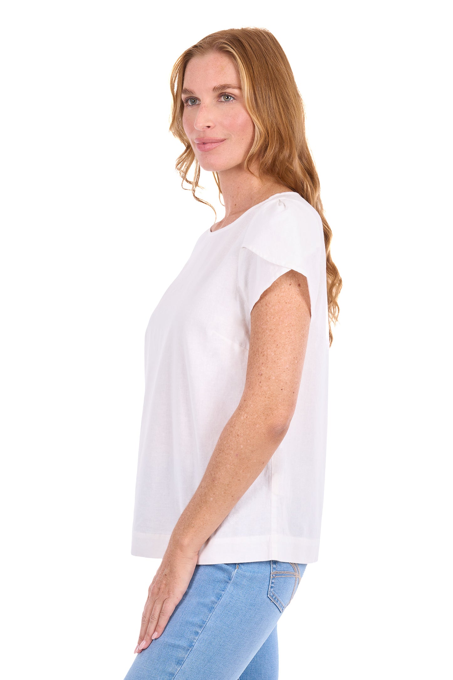 T6S2570089 Thomas Cook Women's Sadie Top White