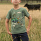 T6S3513125 Thomas Cook Boy's Joey SS Tee Light Green