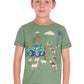 T6S3513125 Thomas Cook Boy's Joey SS Tee Light Green
