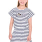 T6S5413118 Thomas Cook Girl's Krissy Dress Navy/White