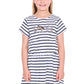 T6S5413118 Thomas Cook Girl's Krissy Dress Navy/White