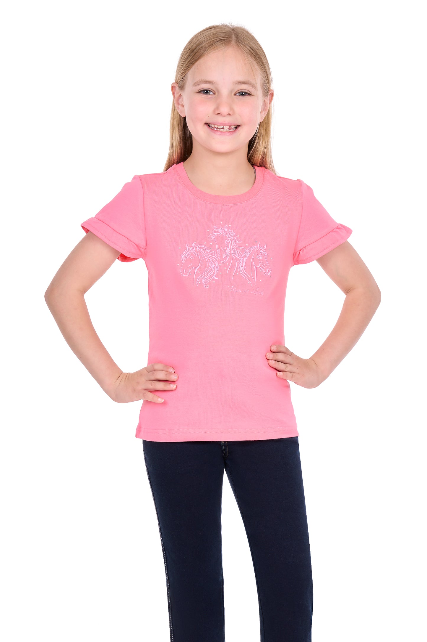 T6S5516114 Thomas Cook Girl' Mins SS Tee French Pink