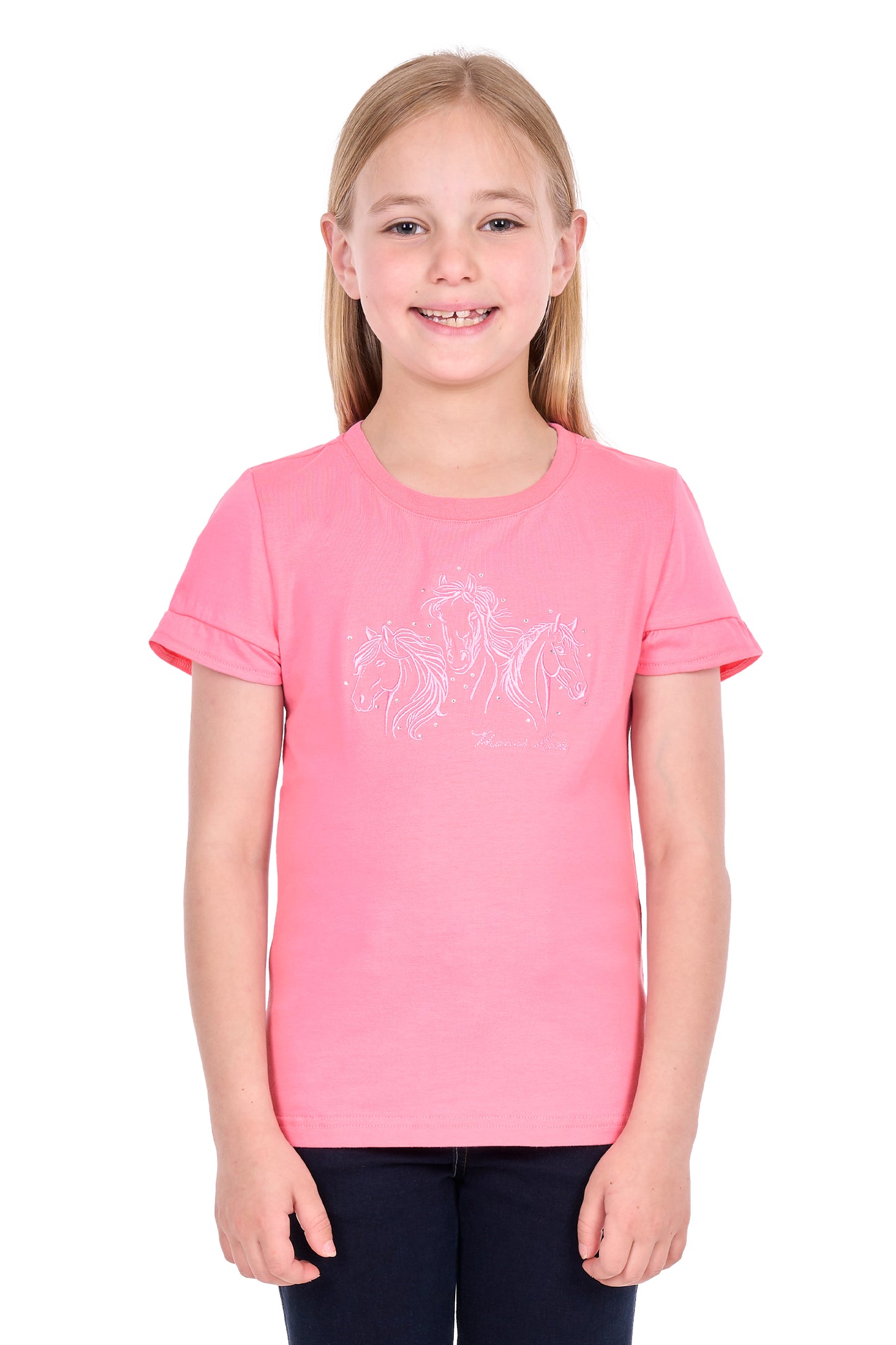 T6S5516114 Thomas Cook Girl' Mins SS Tee French Pink