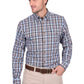 T6W1115039 Thomas Cook Men's Jonathan 2PKT LS Shirt Blue/Mulit