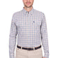 T6W1115041 Thomas Cook Men's Chad 2PKT LS Shirt Navy/Green