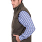 T6W1607173 Thomas Cook Men's Marcus Vest Rustic Mulch