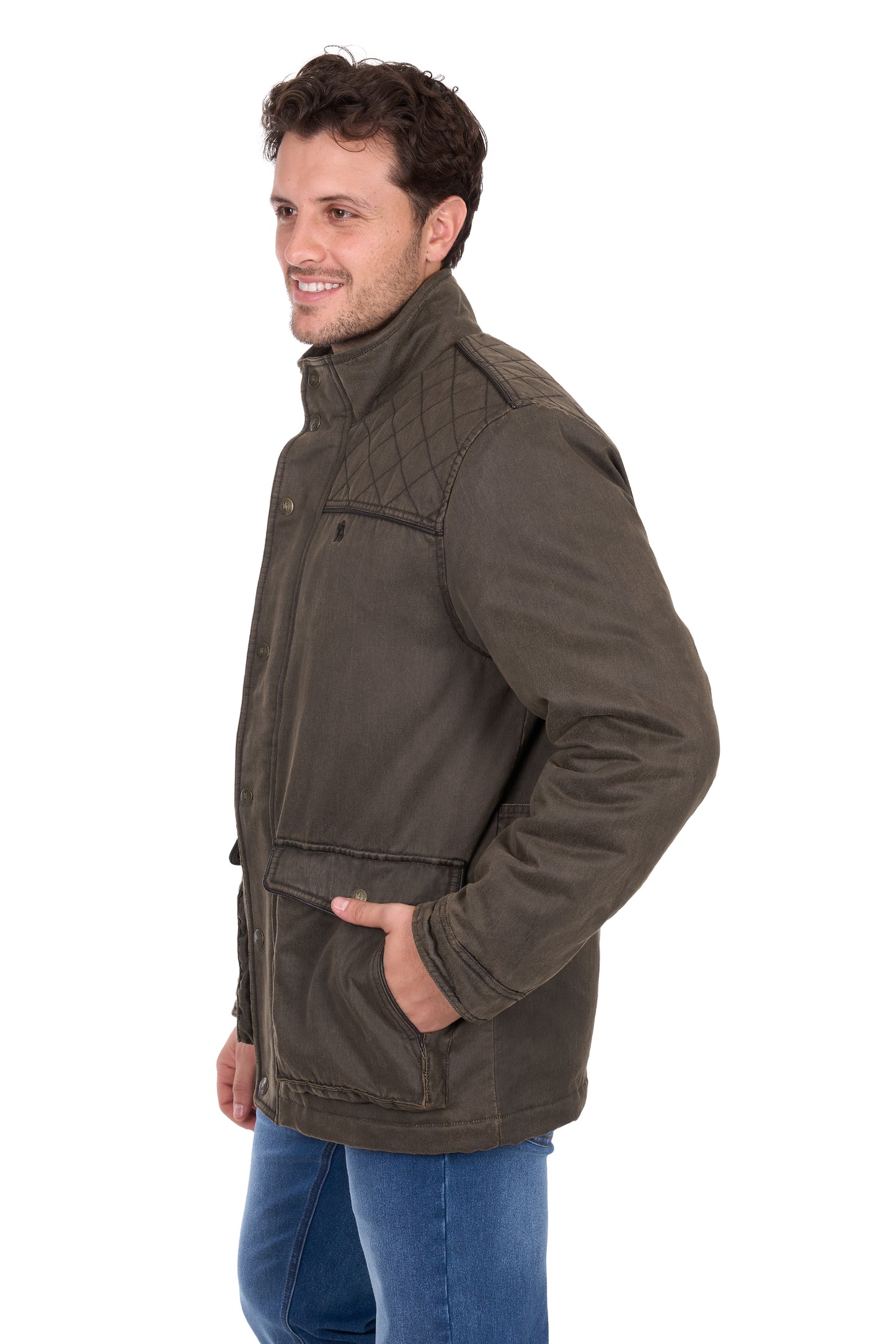 T6W1707173 Thomas Cook Men's Marcus Jacket Rustic Mulch
