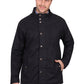 T6W1707175 Thomas Cook Men's Louis Oilskin Jacket Black