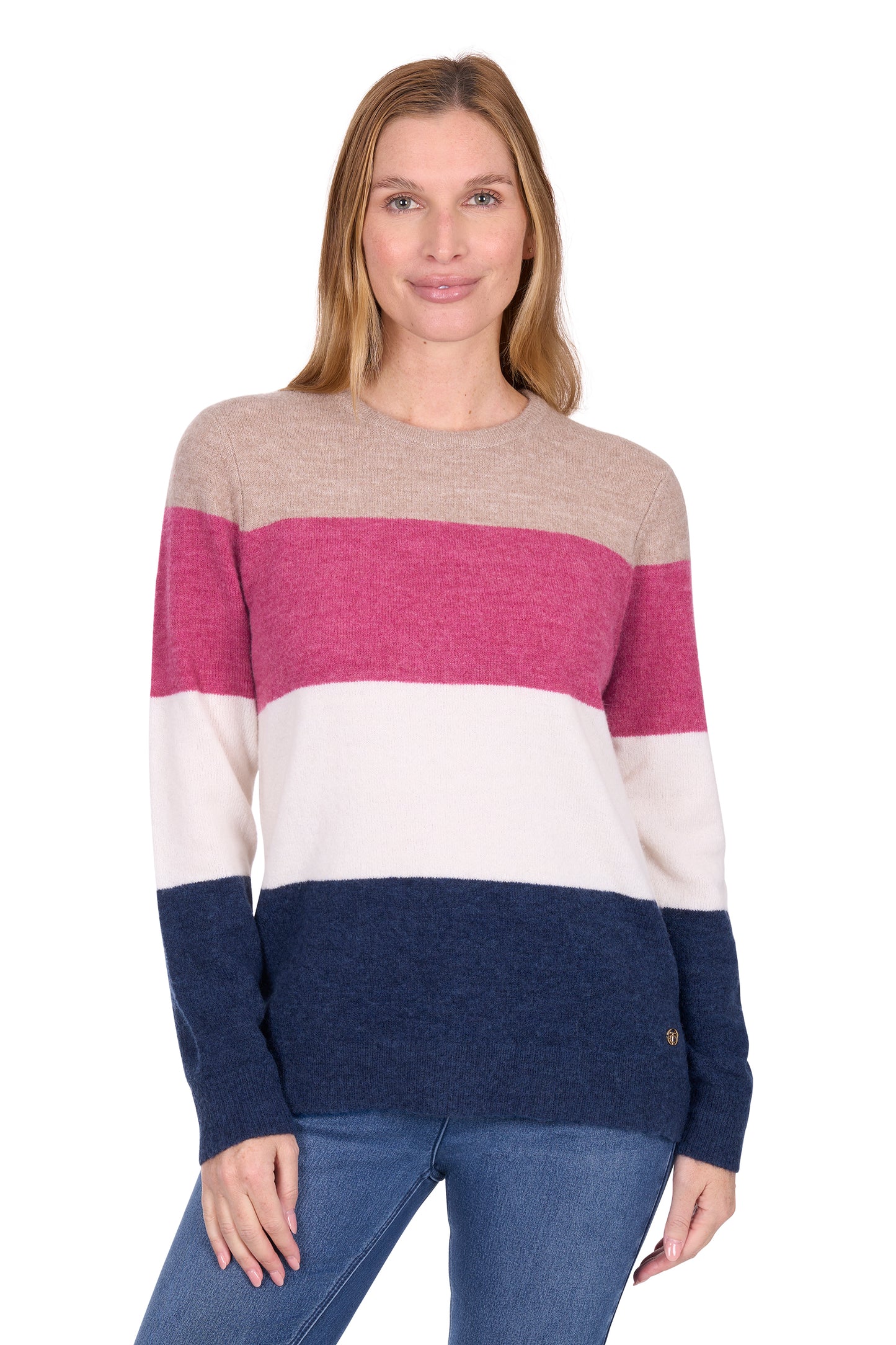 T6W2546091 Thomas Cook Women's Maya Jumper Raspberry/Mulit