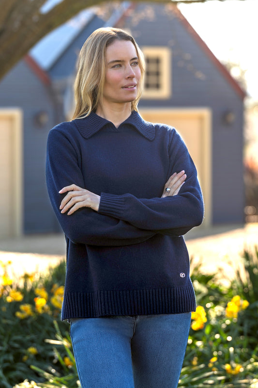 T6W2567088 Thomas Cook Women's Jacinta Jumper Navy