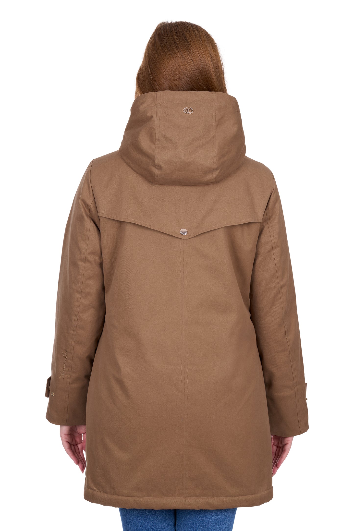 T6W2725055 Thomas Cook Women's Madison Parka Dark Tan