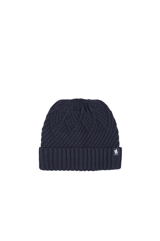 T6W2946BNE Thomas Cook Layla Ponytail Beanie Navy