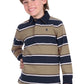 T6W3503022 Thomas Cook Boy's Jose Rugby Navy/Tan