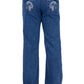 T6W5200143 Thomas Cook Girl's Heather Boot Cut Jean Light Wash